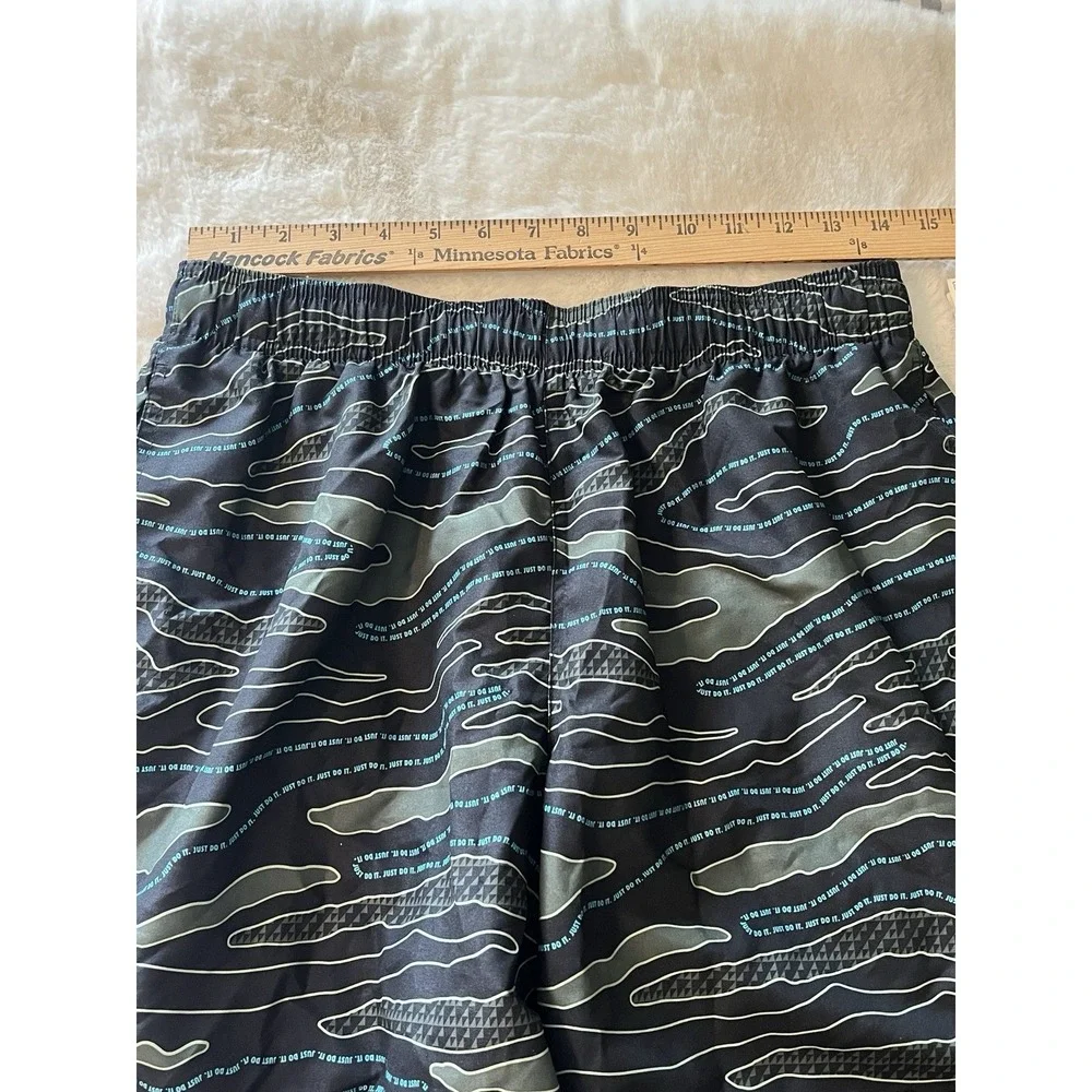 New! Nike Swim Jet Black‎ Swimming Trunks Men's Size Medium NWT